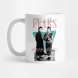 Vintage-Style 80s Tears For Fears Design Mug